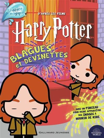 Harry Potter - Harry Potter - Blagues et devinettes - Peinture magique (Jeunesse)