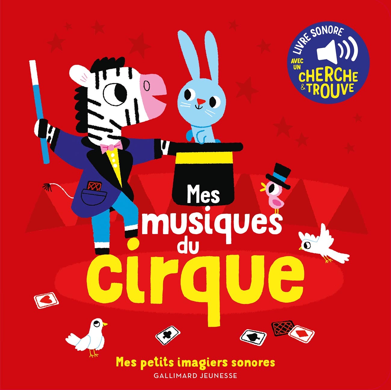 Mes musiques de cirque - Des sons à écouter, des images à regarder (Cartonné)