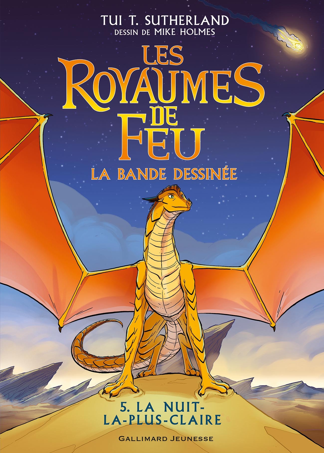 Les Royaumes de feu - La bande dessinée-La nuit-la-plus-claire (BD)