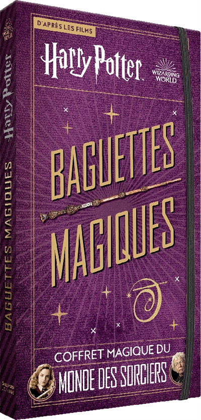 Harry Potter, baguettes magiques : coffret magique du monde des sorciers (Coffret)