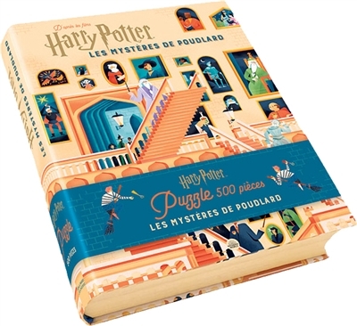 Harry Potter : les mystères de Poudlard : puzzle 500 pièces (Coffret)