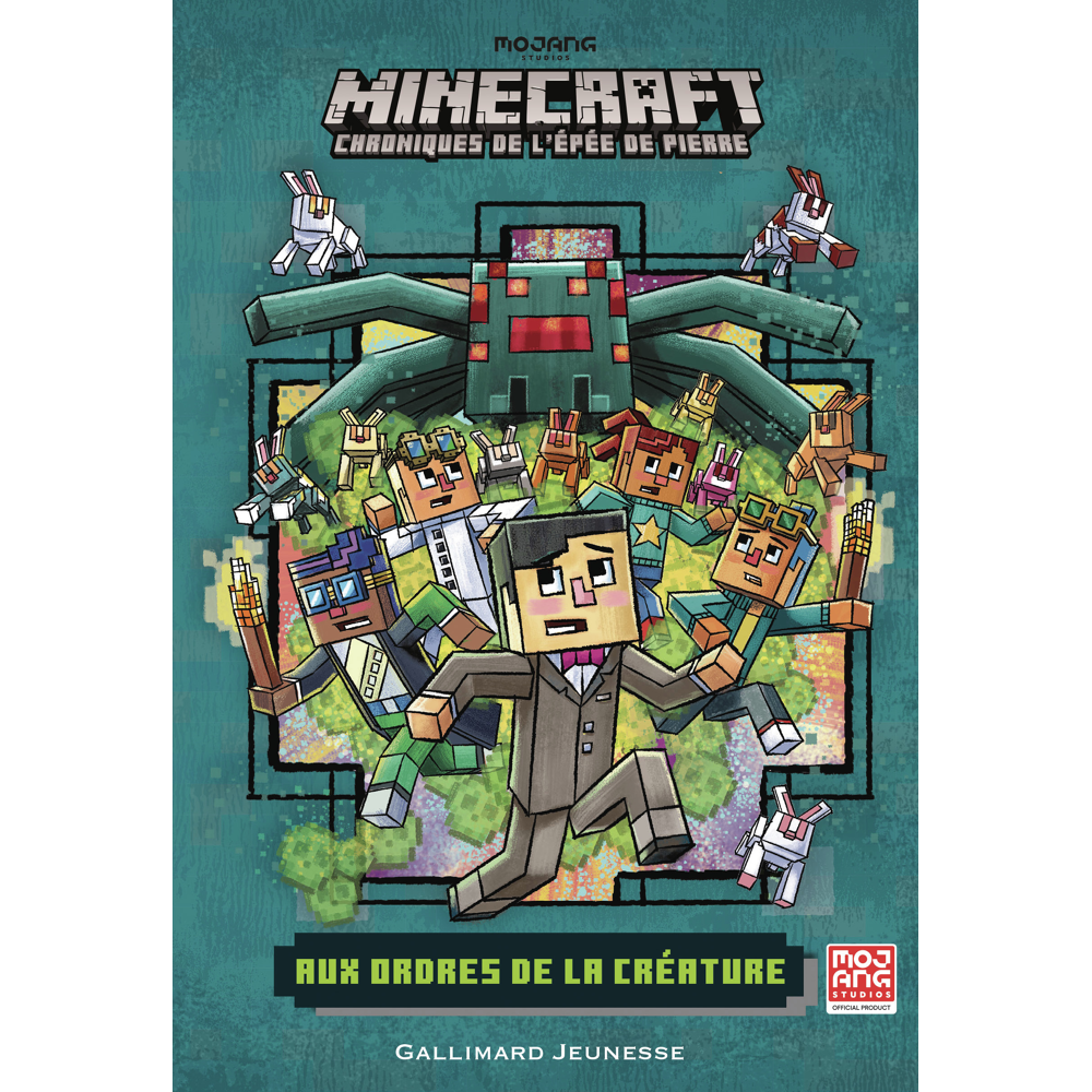 Romans Minecraft - Aux ordres de la créature - Chroniques de l'épée de pierre, tome 2 (Broché)