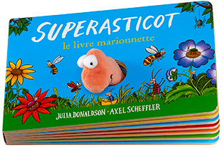 Superasticot, le livre marionnette - Le livre marionnette (Cartonné)