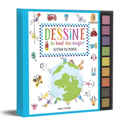 Dessine du bout des doigts - Autour du monde (Jeunesse)