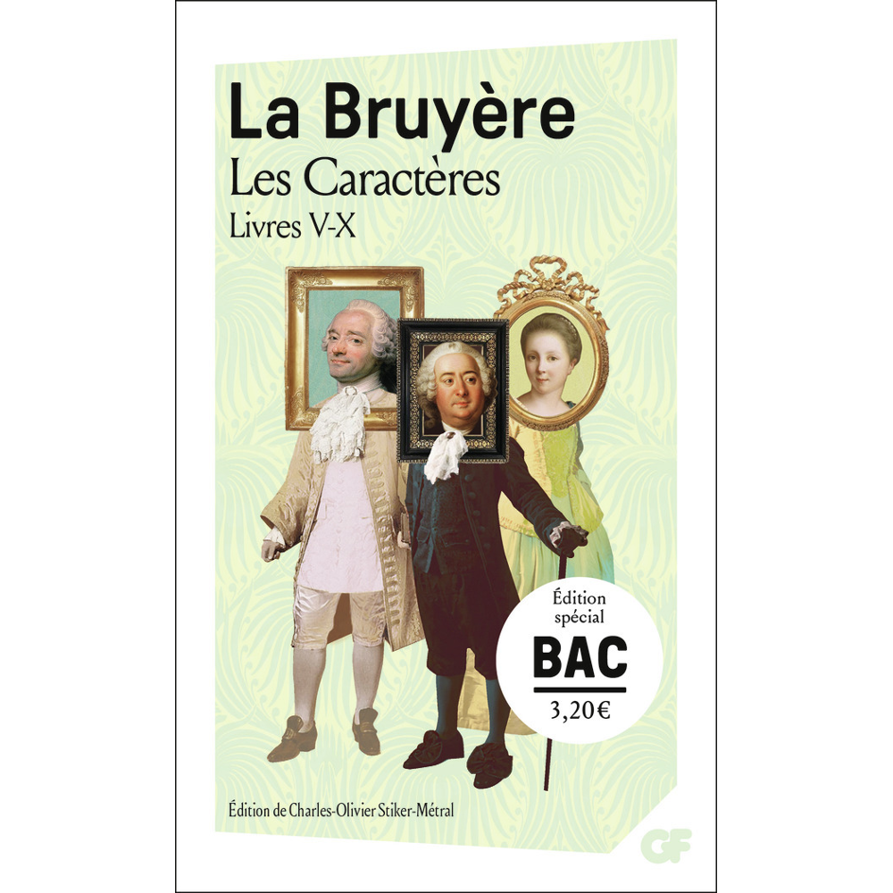 Les Caractères, Livres V-X - Bac 2024 - Parcours : la comédie sociale (Poche)