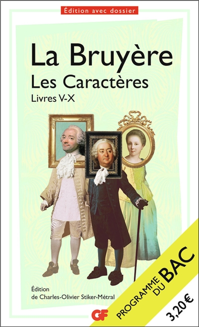 Les Caractères, Livres V-X - Bac 2024 - Parcours : la comédie sociale (Poche)