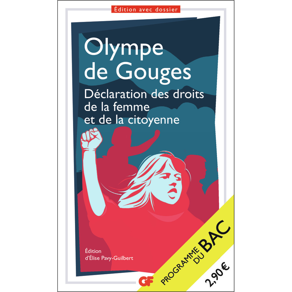 Déclaration des droits de la femme et de la citoyenne - Bac 2024 - Parcours : écrire et combattre po