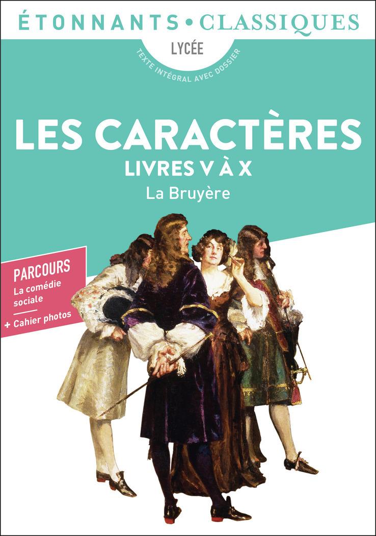 Les Caractères, Livres V-X - Bac 2024 - Parcours : la comédie sociale (Poche)