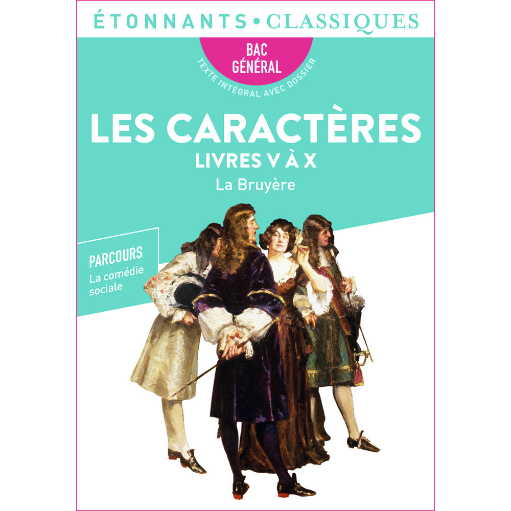 Les Caractères, Livres V-X - Bac 2024 - Parcours : la comédie sociale (Poche)