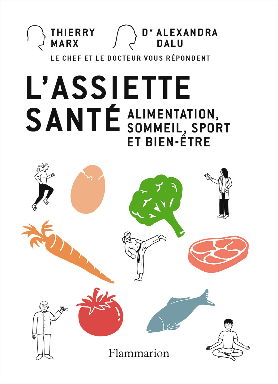 L'assiette santé - Alimentation, sommeil, sport et bien-être (Broché)