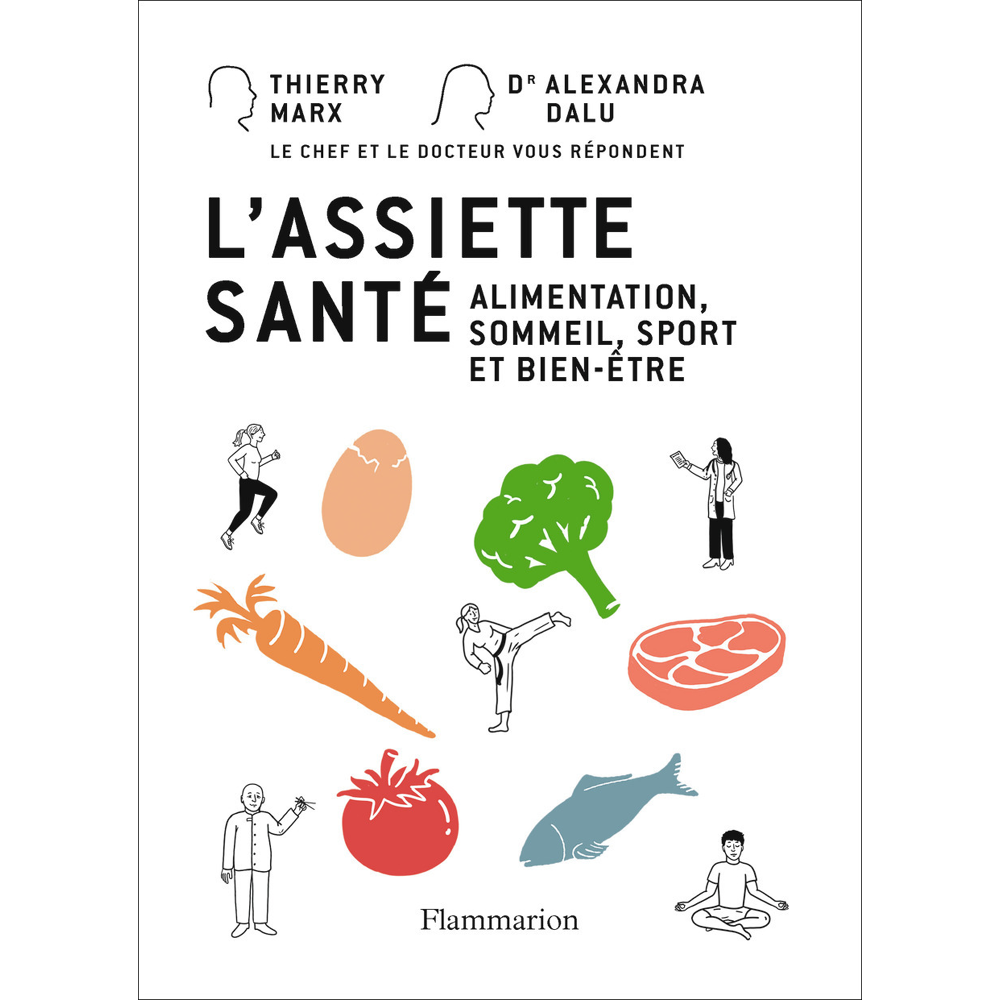 L'assiette santé - Alimentation, sommeil, sport et bien-être (Broché)