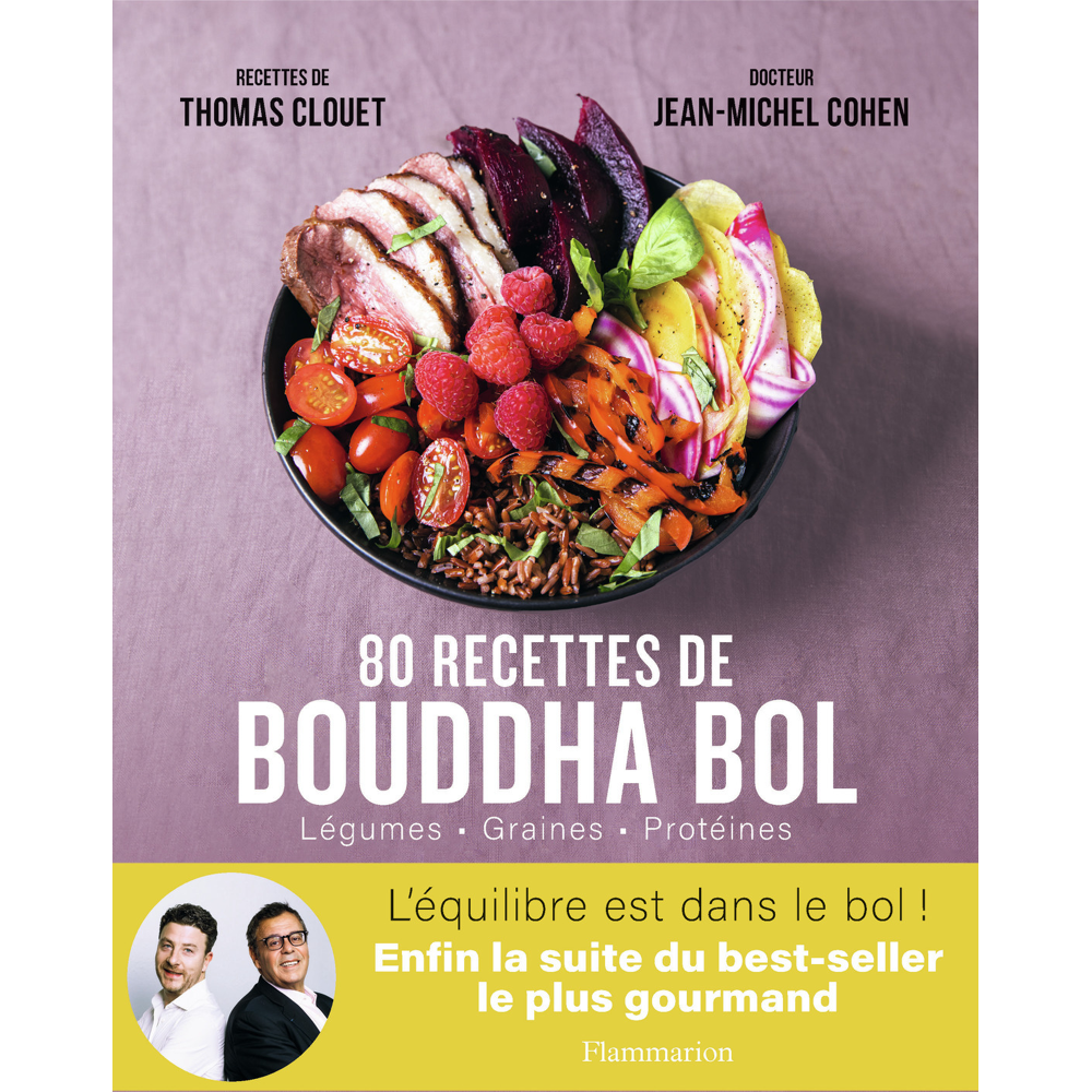 80 recettes de Bouddha bol - Légumes - Graines - Protéines (Broché)