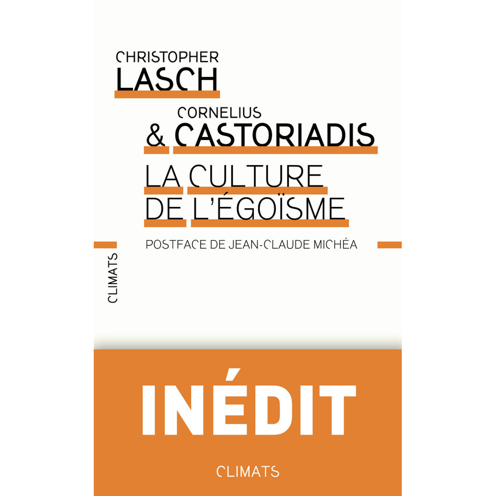 La Culture de l'égoïsme (Broché)