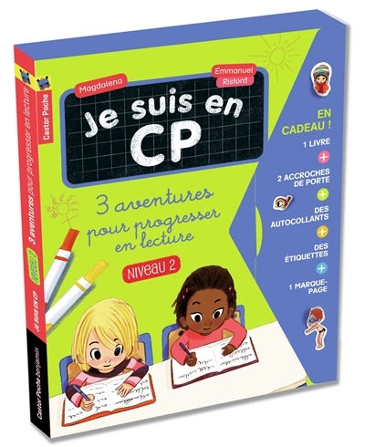 Je suis en CP - Coffret niveau 2 : 3 aventures pour progresser en lecture (Coffret)