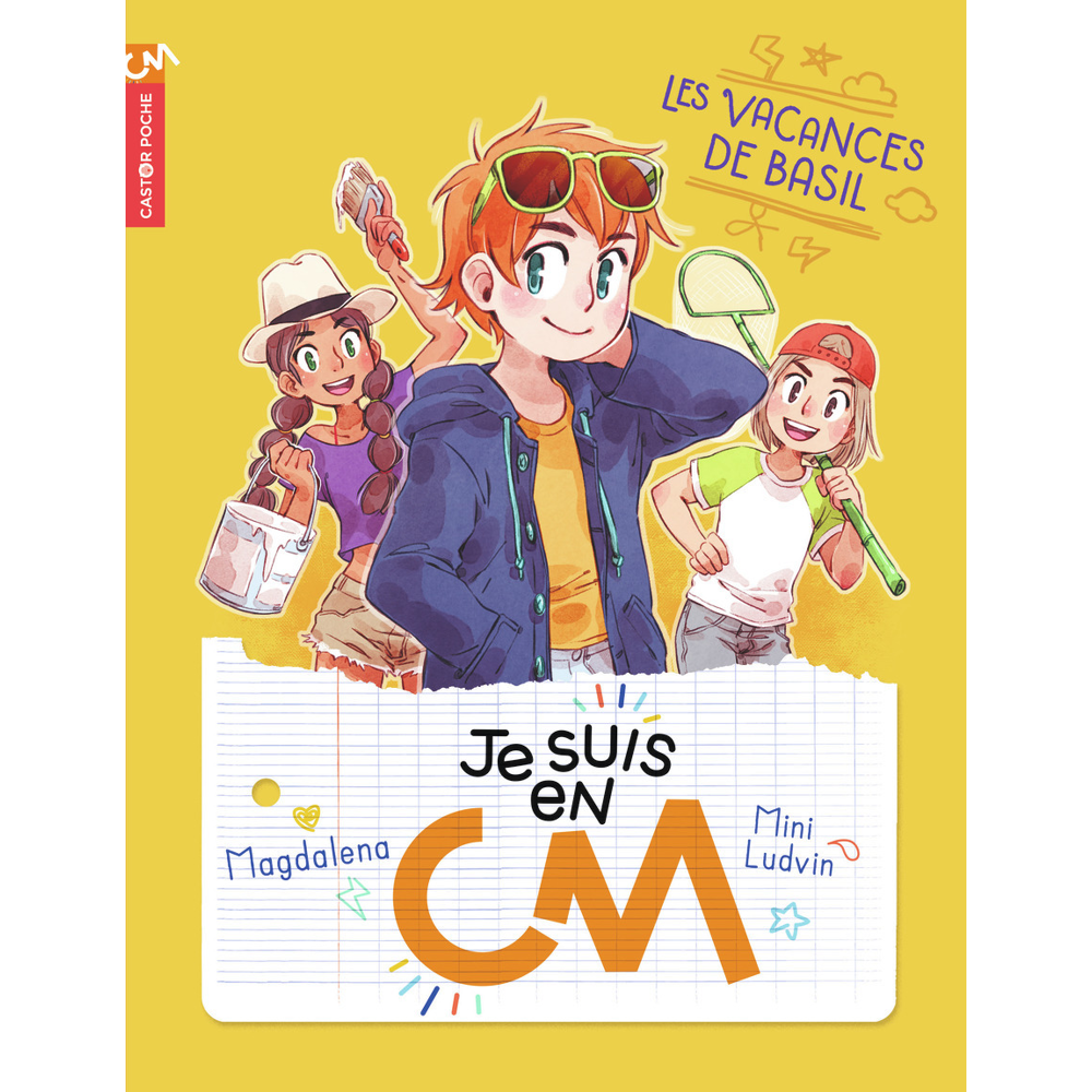 Je suis en CM - Les vacances de Basil (Poche)