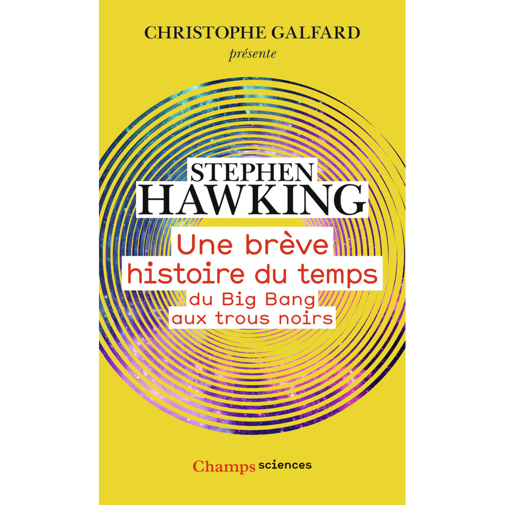 Une brève histoire du temps - Du Big Bang aux trous noirs (Broché)