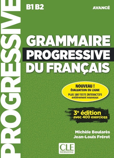 Grammaire progressive du français niveau avancé + appli + CD 3ème édition (Broché)