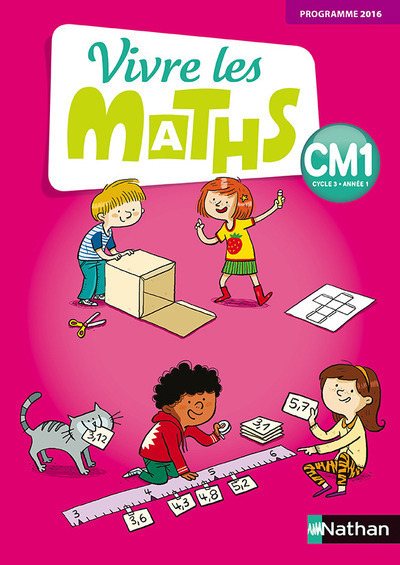 Vivre les maths - Fichier élève - CM1 - 2017 (Broché)