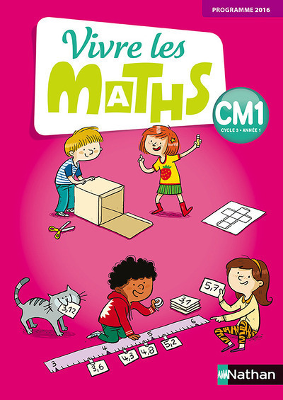 Vivre les maths - Fichier élève - CM1 - 2017 (Broché)