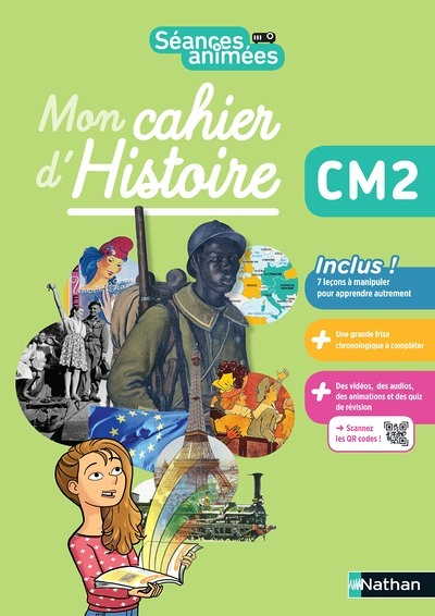 Séances animées - Mon cahier d'histoire CM2 (Relié)