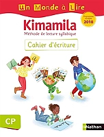 Un monde à lire - Kimamila - série blanche - cahier d'écriture CP 2019 (Broché)