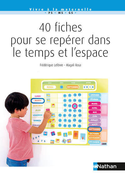 40 fiches pour se repérer dans l'espace et le temps (Broché)