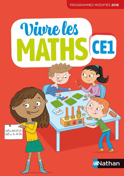 Vivre les maths - Fichier élève - CE1 - 2019 (Broché)