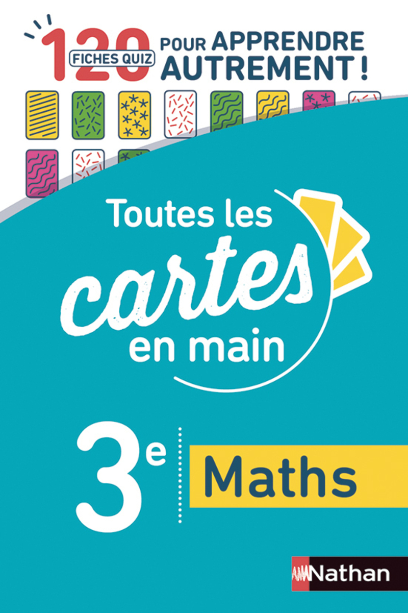 Toutes les cartes en main Maths 3e (Relié)