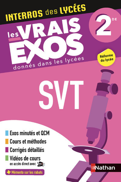 Interros des Lycées SVT 2de (Broché)