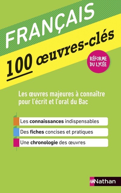 100 oeuvres-clés - Français (Broché)