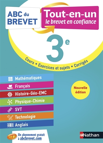 Tout en un 3e (Broché)