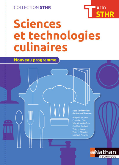 Sciences et technologies culinaires Terminale (STHR) - elève 2017 (Broché)