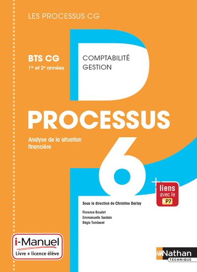 Processus 6 BTS CG 1ère et 2ème années (Les processus CG) Livre + Licence élève - 2017 (Broché)