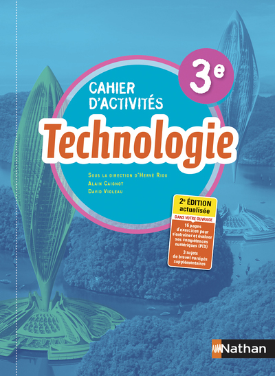 Technologie - Cahier d'activités 3ème - Elève 2021 (Broché)