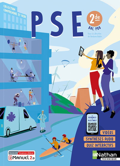 Prévention Santé Environnement - 2e Bac Pro - Livre + licence élève 2022 (Broché)