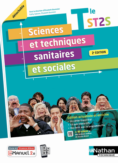 Sciences et techniques sanitaires et sociales - Term STome 2S (Pochette Reflexe) - Livre + licence é