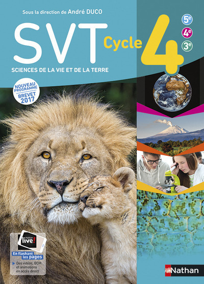 SVT DUCO Cycle 4 - Manuel 2017 (Broché)