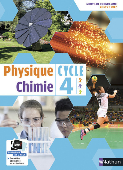 Physique Chimie - Cycle 4 - Manuel Elève - Grand Format - 2017 (Broché)