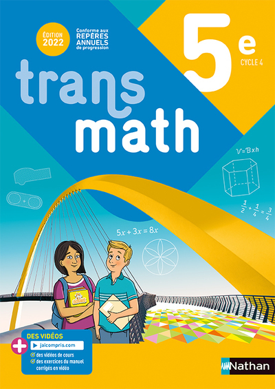 Transmath 5e - Manuel 2022 (Broché)