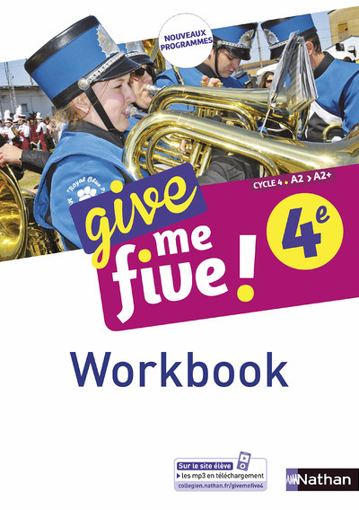 Give me five ! 4ème - Workbook 2017 (Broché)