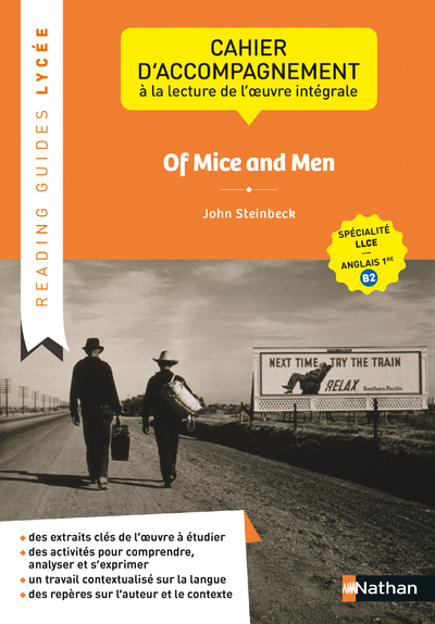 Reading guide - Of Mice and Men (Broché)