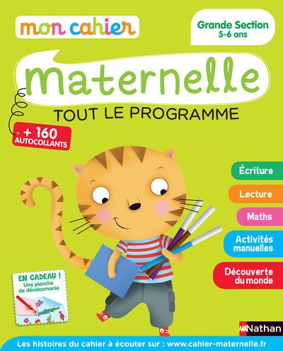 Mon cahier maternelle - Grande section 5-6 ans (Broché)