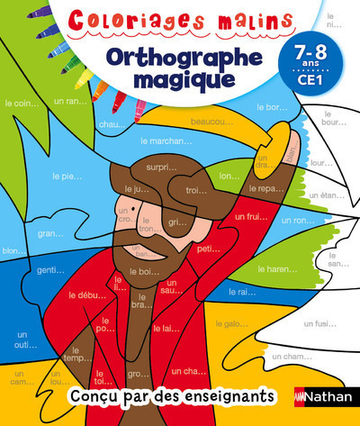 Coloriages Malins Orthographe Magique CE1 (Broché)