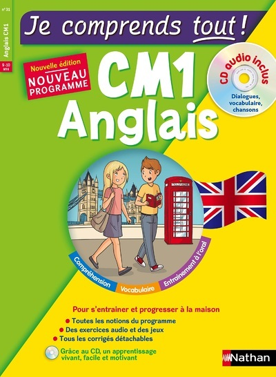 Je comprends tout ! Anglais CM1 (Broché)