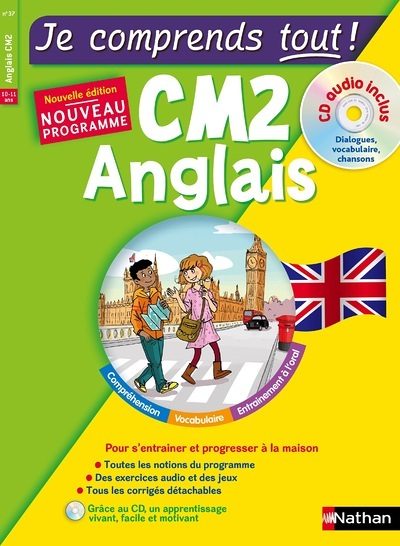 Je comprends tout ! Anglais CM2 + cd audio (Broché)