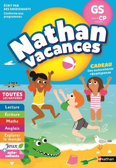 Cahier de Vacances Maternelle GS vers CP 5/6 ans (Broché)