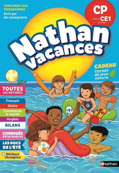 Cahier de Vacances Primaire CP vers CE1 6/7 ans (Broché)