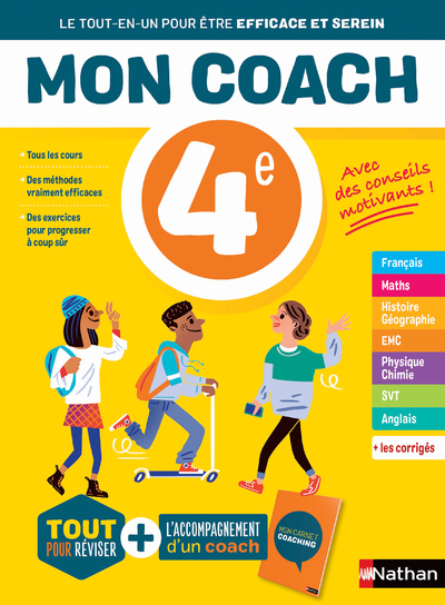 Mon coach - Toutes les matières 4e (Broché)