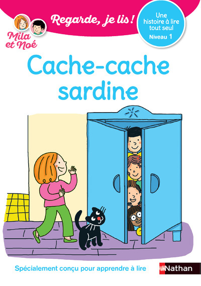 Regarde je lis ! Une histoire à lire tout seul - Cache-cache sardine Niveau 1 (Broché)