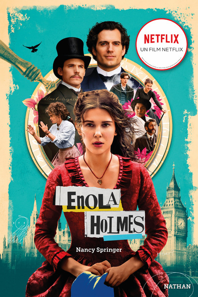 Les Enquêtes d'Enola Holmes - tome 1 La double disparition -Edition film- (Poche)